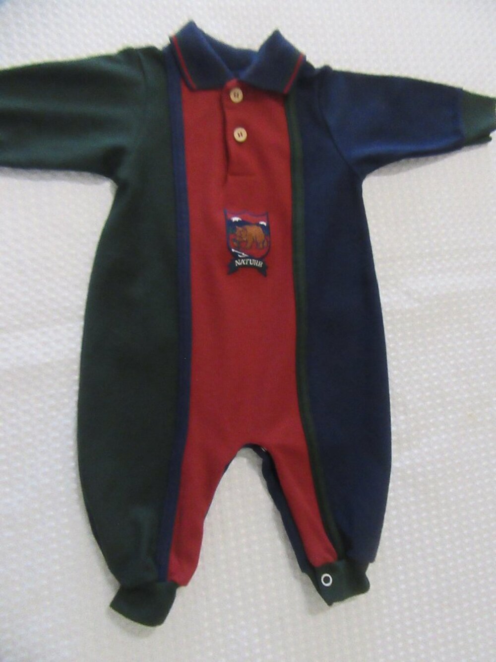 Vintage Baby Sleeper Size 6-9 months Health Tex